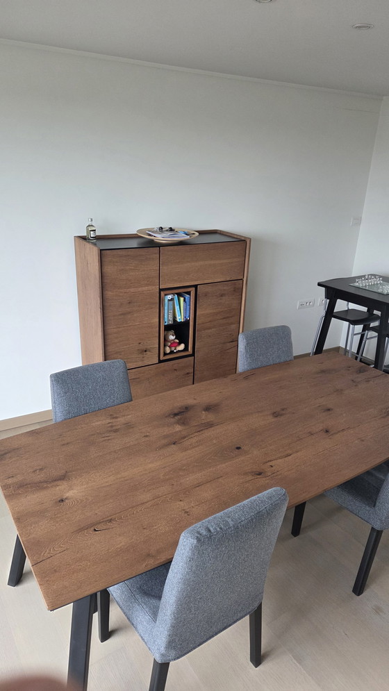 Image 1 of Xooon dining table and cabinet
