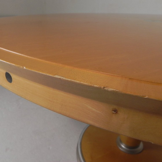 Image 1 of Isa dining table by Chi Wing Lo for Giorgetti, 130 cm, 1990s