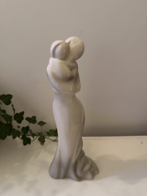 Ceramic statue Italian design
