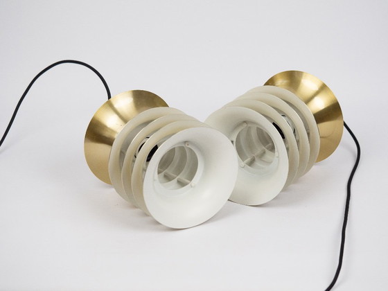 Image 1 of Paire de 2 suspensions vintage danoises des années 1970