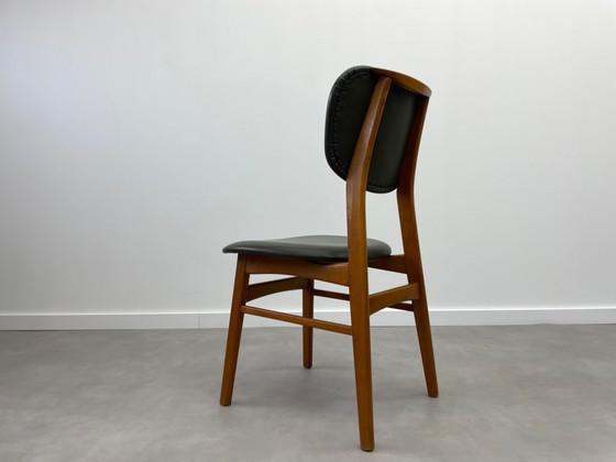 Image 1 of Set of 4 vintage 1960s teak chairs