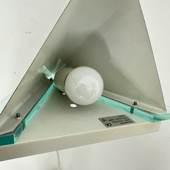 Image 1 of Wall lamp Massive Jaren 80 Lucite Post Modern