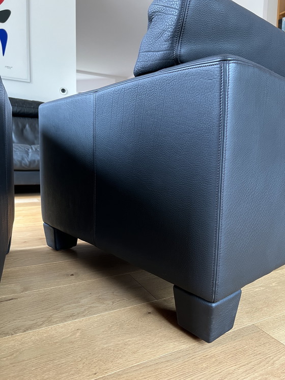 Image 1 of Set of 2 armchairs by de Sede DS 17