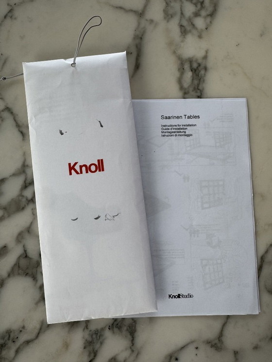 Image 1 of Knoll Table and Chairs with Certificate