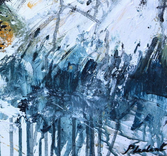 Snowy Track – Paintings & Drawings, Canvas (photo 4 of 5)