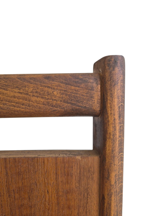4 x Vintage Danish Thorsø Støle (T.S.M.) Dining Chair – Wood, Skai (photo 11 of 15)
