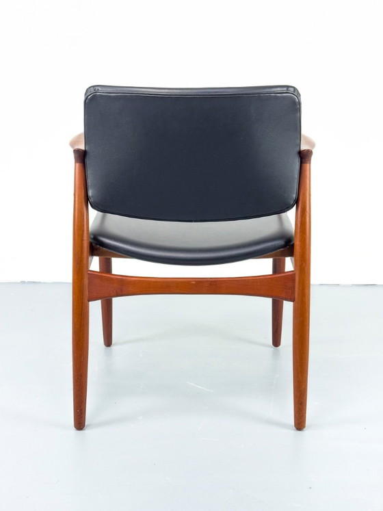Teak Armchair by Erik Buch for Ørum Møbelfabrik, 1960s – Örum, Esszimmerstühle, Wood (photo 15 of 24)