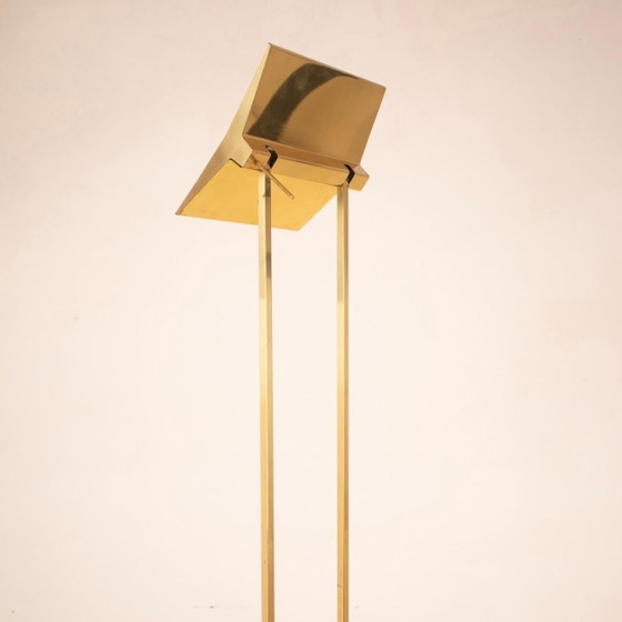 Marco Zotta Lampada da terra modernista italiana in ottone dimmerabile 1970 – Lampade da terra (photo 14 of 20)
