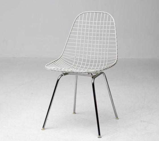 Image 1 of Set of 4 Herman Miller Wire Bikini Seats Chairs