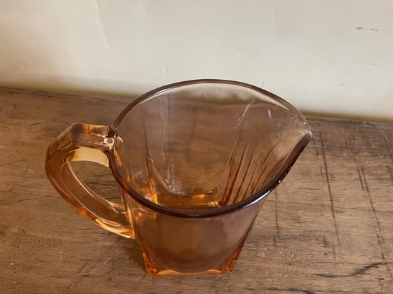 Image 1 of Waterkaraf Karaf Waterkan Art Deco 1930 Frans Vintage