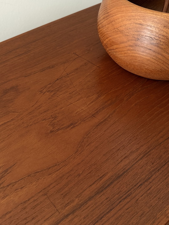 Image 1 of Ib-Kofod Larsen para aparador de teca Faarup Mobelfabrik, Dinamarca, años 60