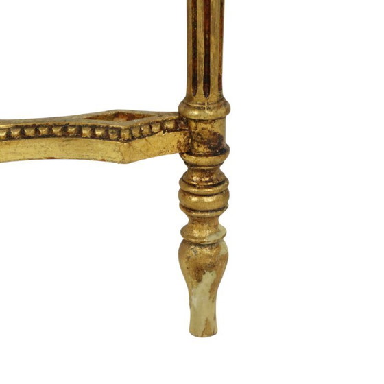 Image 1 of Französische antike Beistelltische Marmor Empire Stil