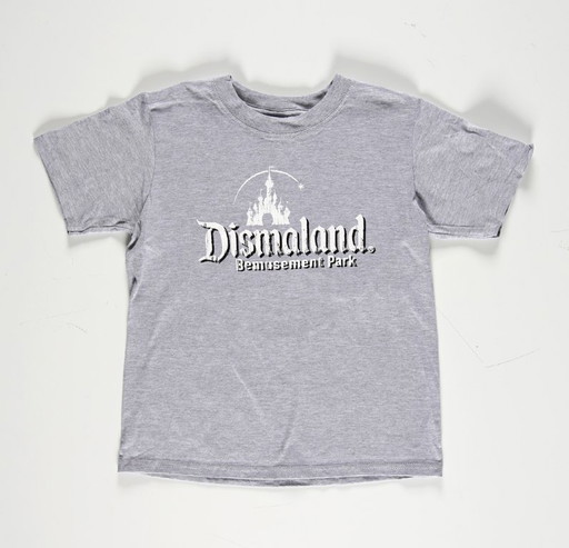Banksy - Dismaland Bemusement Park Castle Collectible (Grey) - T-Shirt