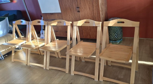 5 x Trieste Klappstühle, Aldo Jacober