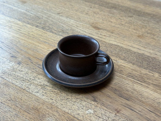 Image 1 of 65-piece Arabia Ruska Vintage Tableware Set by Ulla Procopé – Scandinavian Mid-Century Design