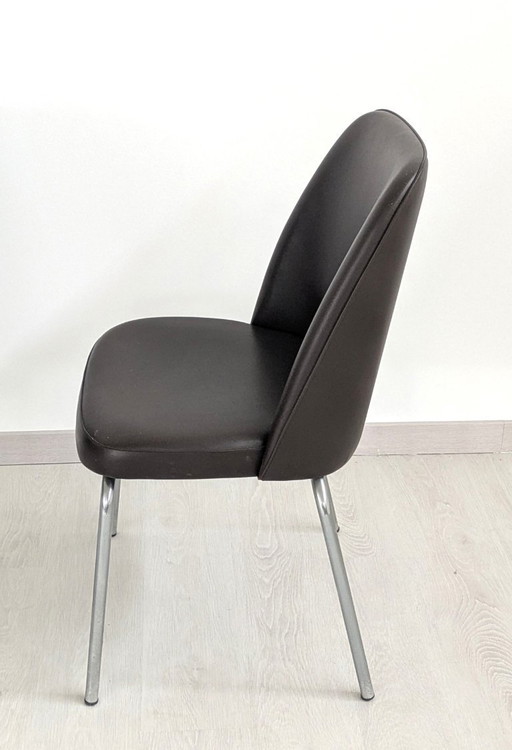 Chaise - Cuir synthétique - Ensemble de trois chaises