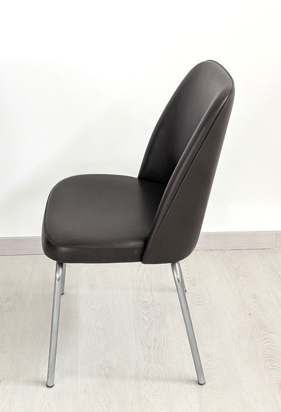 Image 1 of Stuhl - Kunstleder - Set aus drei Stühlen