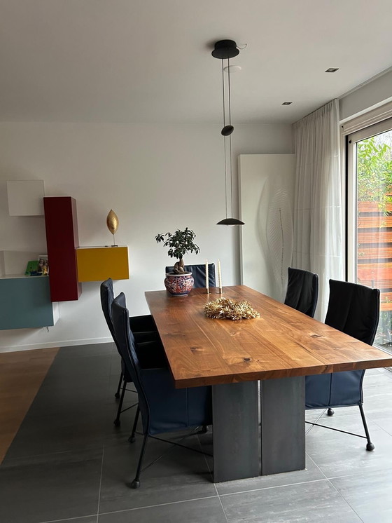 Image 1 of Cinco sillas de comedor de diseño Montis Chaplin