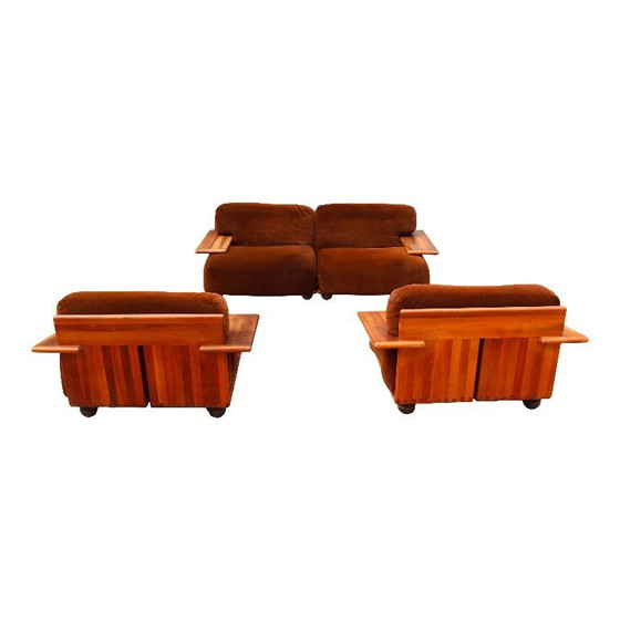 Image 1 of three-seater Piana sofa by Mario Bellini for Cassina, 1970