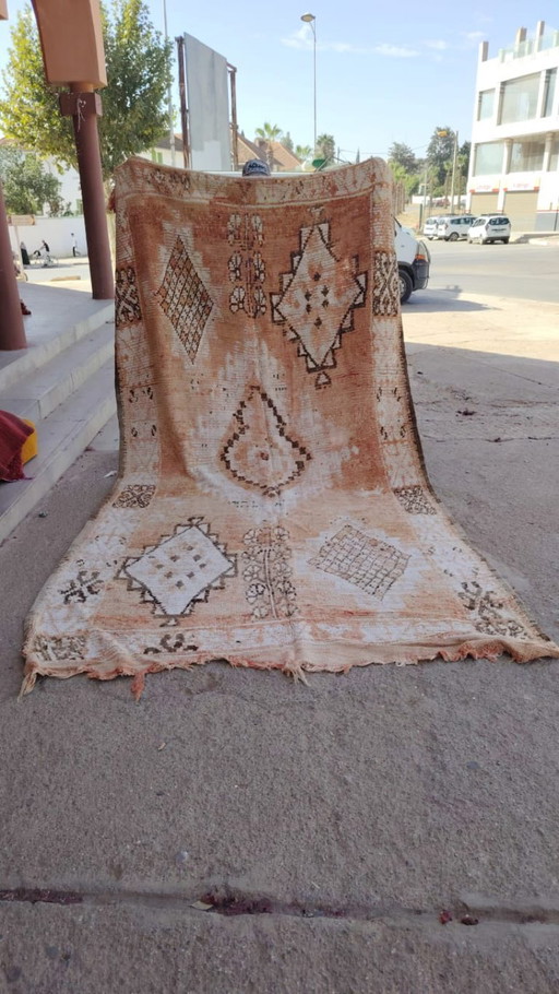 Handgeknoopt Berber kleed wol 310x176cm