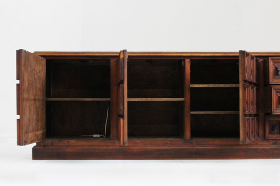 Image 1 of Vintage Brutalist Sideboard dressoir 