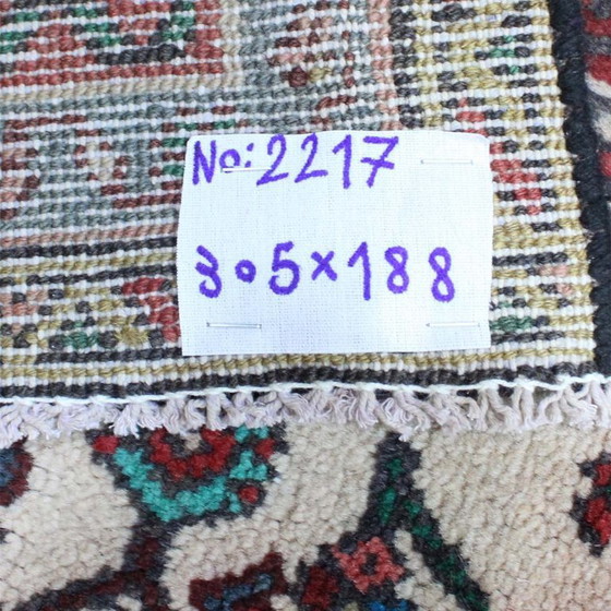 Image 1 of Handgeknoopt Perzisch tapijt Hamadan Patina 305x188