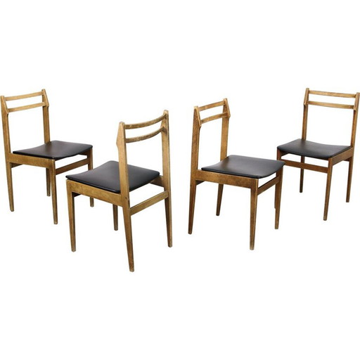 Set of 4 vintage chairs by Stol Kamnik, 1970s