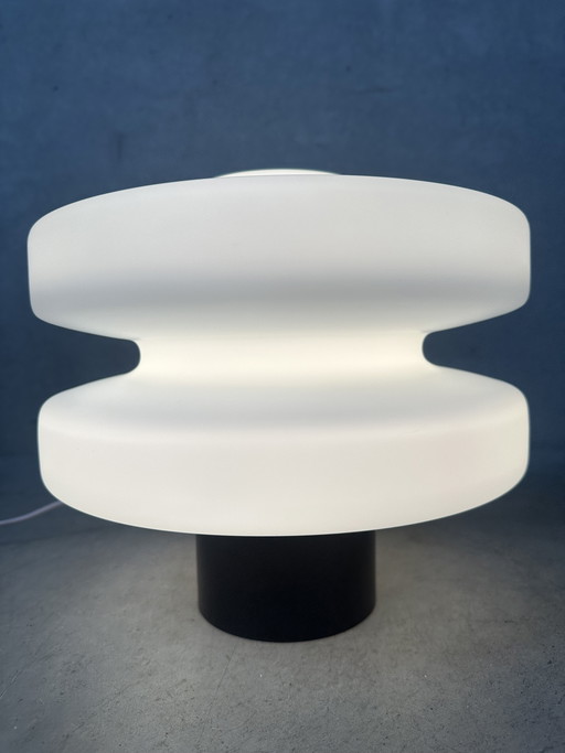 Vintage Philips plafondlamp - opaline