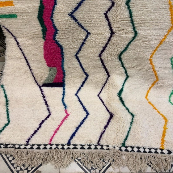 Alfombra bereber multicolor de 240 cm x 150 cm. – Wool (photo 6 of 7)