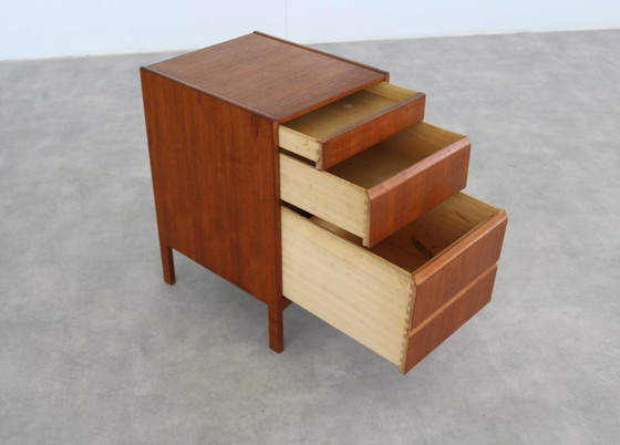 Image 1 of vintage ladenkast | bureau kast | teak | Zweeds