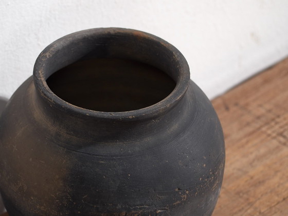 Pequeño jarrón de cerámica antiguo (c.1900) #13 – Jarrones (photo 22 of 34)