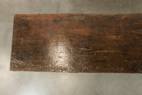 Image 1 of Robust Spanish antique sideboard with 3 drawers from the 18th century