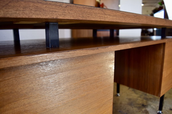 Image 1 of Mid Century Schrijftafel Vintage Tafel 1960