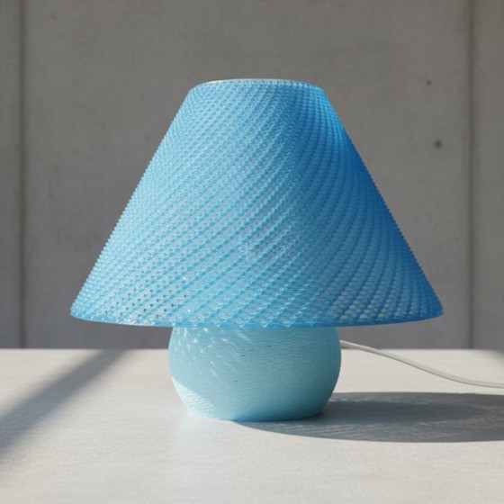 Image 1 of Sculptural table lamp – warm ambient light