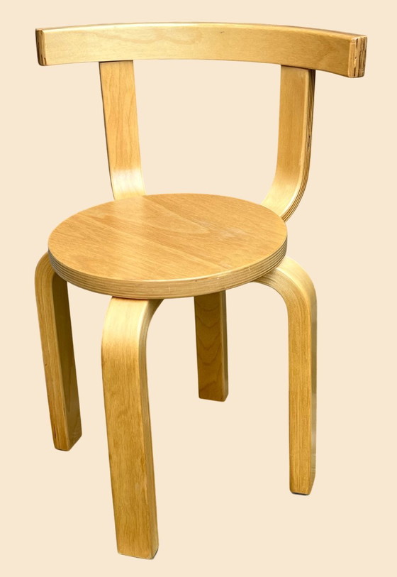 Image 1 of Sedia per bambini in compensato vintage - Stile Alvar Aalto | Svezia, anni '70