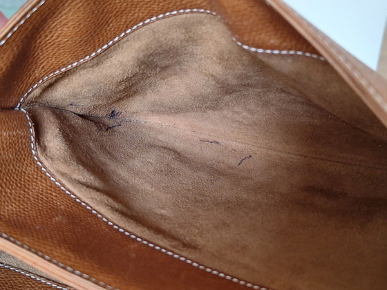 Delvaux Vintage 'D' Borsa a tracolla / Spalla, Pelle di vitello Cognac (Set Completo), Borse a tracolla (foto 15 di 15)
