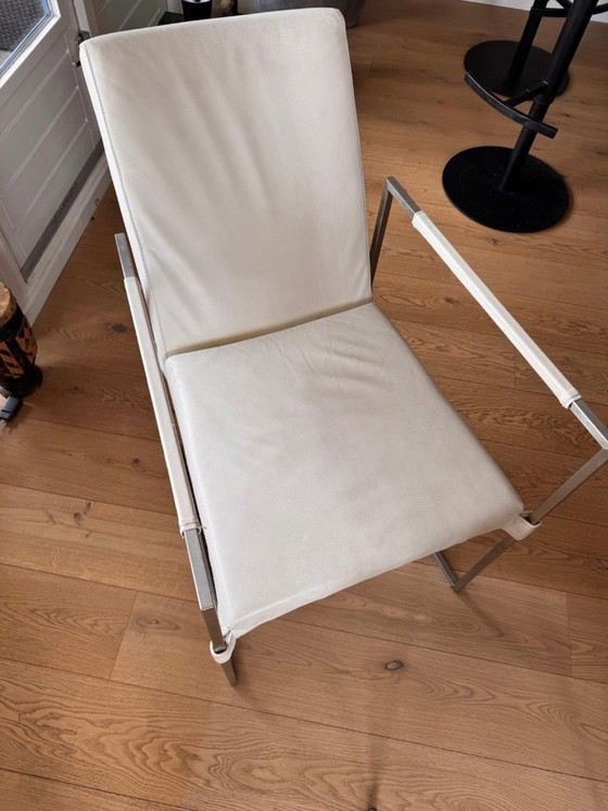 Image 1 of Bert Plantagie dining table with 5 dining chairs