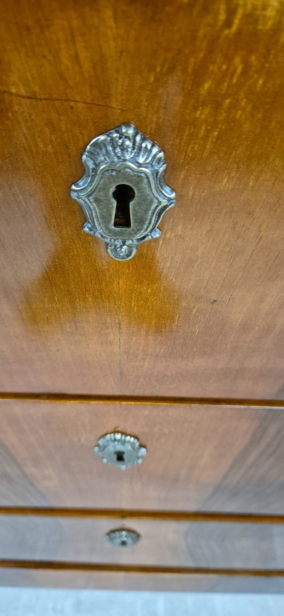 Comò Art Déco Friulano 1940 – Manifattura Italiana, Cassettiere, Legno (photo 24 of 31)
