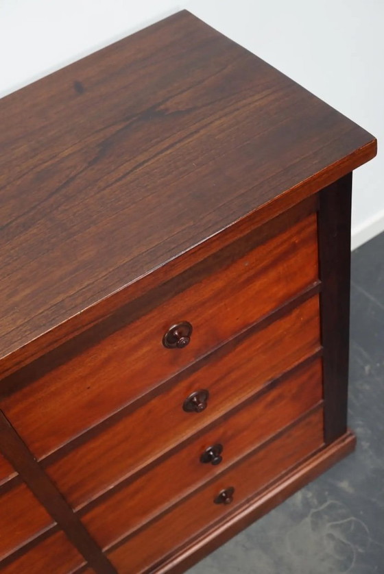 Image 1 of English mahogany chest of drawers / chest of drawers, 1930s