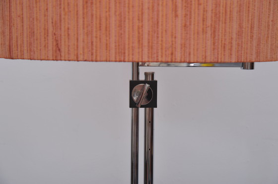 Image 1 of Floor lamp with red shade by Kaiser Leuchten (1960s)