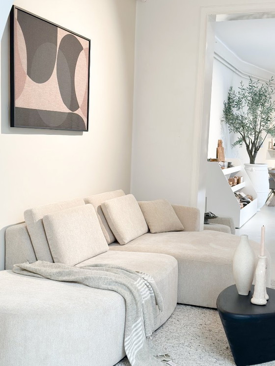 Image 1 of Italio modular sofa in soft fabric and perfect condition