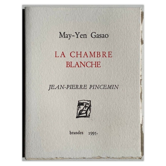 Jean Pierre PINCEMIN Lithographie signée La Chambre Blanche 1995 – Lithographies et sérigraphies, Paper (photo 2 of 5)