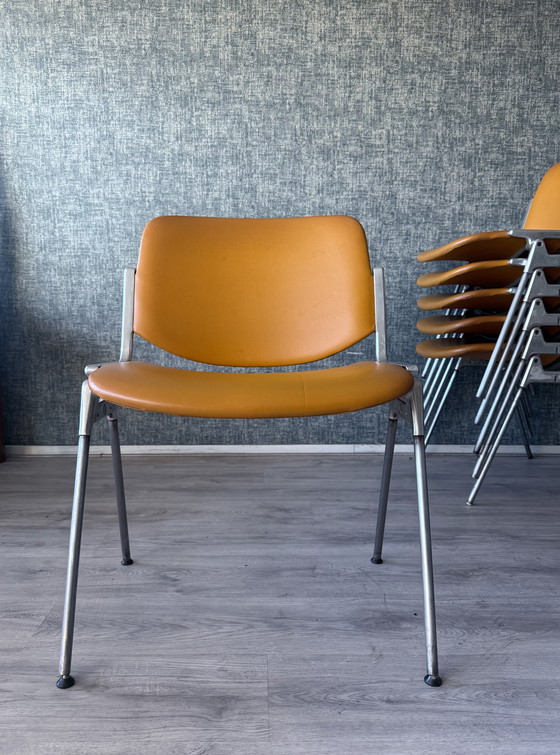 Image 1 of 6 sedie DSC106 di Giancarlo Piretti per Castelli, anni '60