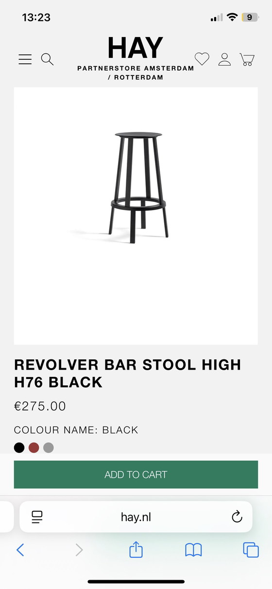 Image 1 of Taburetes de bar Hay Revólver