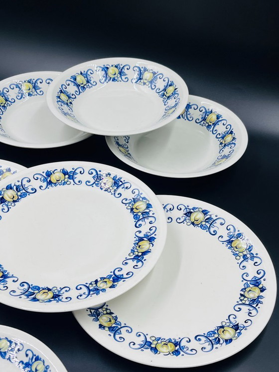 Image 1 of Set di 9 piatti vintage Cadiz – Villeroy & Boch – anni '60-'70