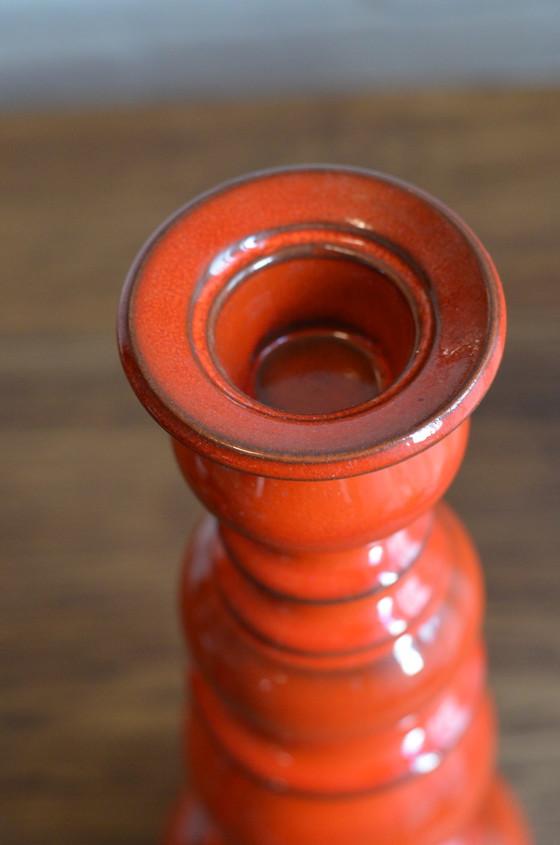 Image 1 of Großer Keramik Kerzenständer Space Age 70er Jahre