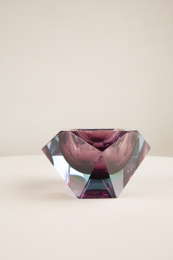 Sculpturale asbak toegeschreven aan Flavio Poli voor Seguso Vetri d’Arte, 1970 – Tafelaccessoires (photo 12 of 21)