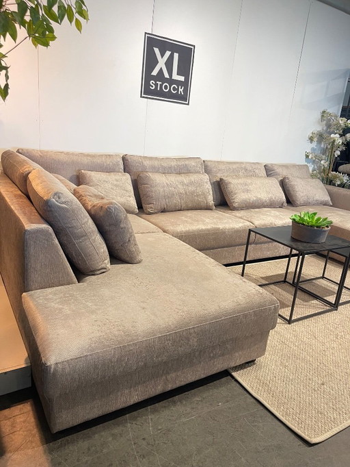 XL STOCK u bench beige gloss
