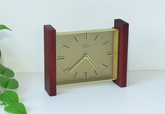 Vintage Junghans resonic Mantel Clock, 60s 70s – Brass (photo 6 of 8)
