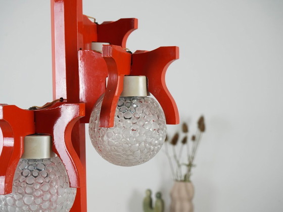 Image 1 of Lampada a sospensione, Space Age, anni '70, prodotta in Italia